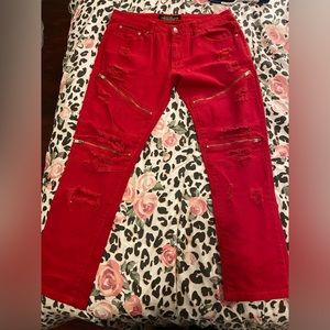 Red Jeans